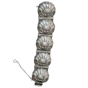 Silver Shell Bracelet